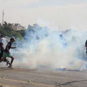 قنابل غاز على متظاهرين خرجوا في شوارع بغداد