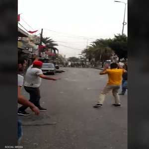 فيديو  يرصد إطلاق النار في البداوي