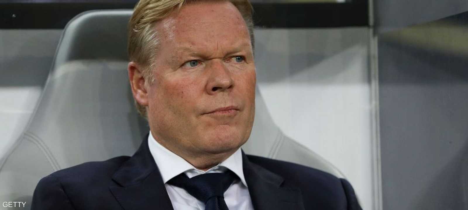 سيترك كومان بالتالي منصبه مدربا لمنتخب هولندا