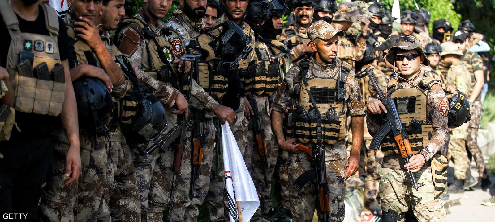 الانتشار يأتي بالتزامن مع مظاهرات تشهدها مدن عراقية.