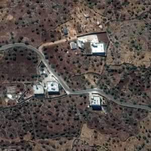 صورة بالأقمار الصناعية لموقع استهداف البغدادي في قرية باريشا