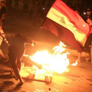 الاحتجاجات في العراق تواصلت لليوم الثالث