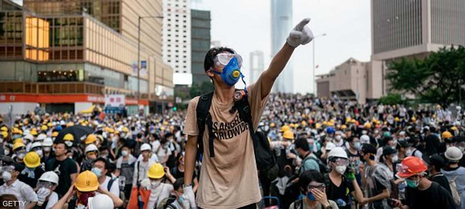 الاحتجاجات في هونغ كونغ دخلت شهرها الخامس على التوالي.