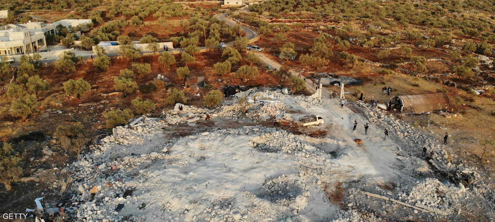 ترامب أعلن الأحد عن مقتل البغدادي شمال غربي سوريا.