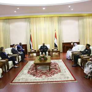 اللقاء جرى في القصر الجمهوري بالخرطوم