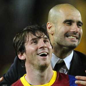 غوارديولا حقق نجاحات كبيرة مع ميسي