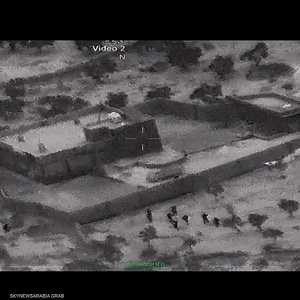 فيديو لاستهداف مخبأ زعيم داعش أبو بكر البغدادي