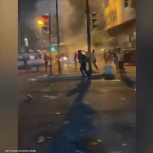 جسر السنك.. حرب على المتظاهرين