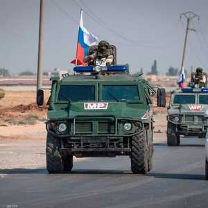 دورية روسية في مدينة القامشلي السورية