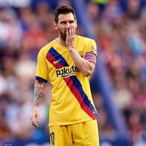 برشلونة افتتح التسجيل في المباراة