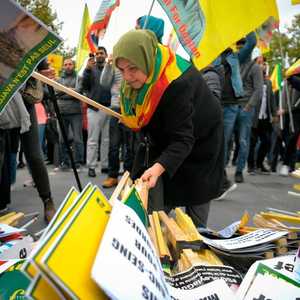 المحتجون طالبوا بتدخل المجتمع الدولي