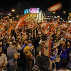 جانب من تظاهرات طرابلس في لبنان