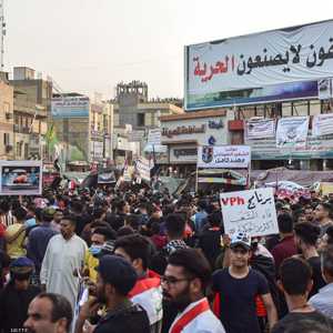 المظاهرات في العراق لم تتوقف منذ أكثر من شهر.