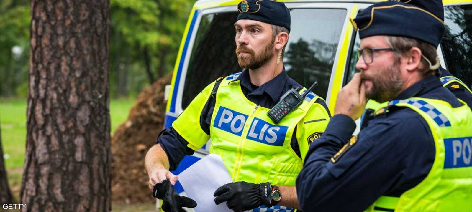 عناصر من الشرطة السويدية