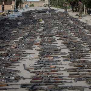 أرشيفية لأسلحة خاصة بداعش في سوريا