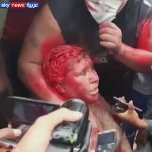 متظاهرون يهاجمون عمدة مدينة بوليفية