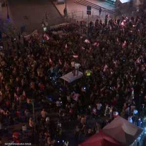 تواصل التظاهرات الحاشدة في لبنان