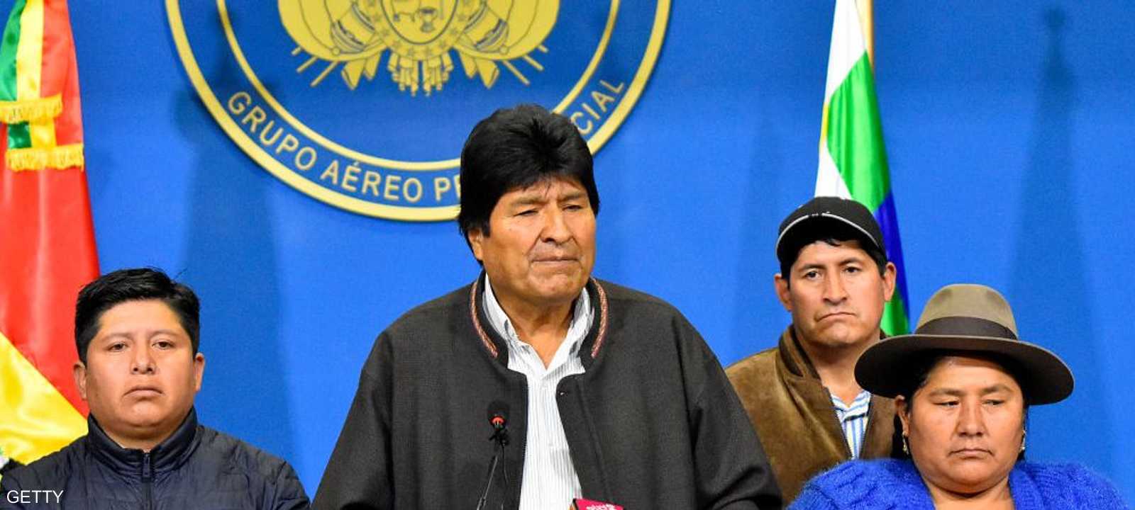 الرئيس البوليفي السابق إيفو موراليس