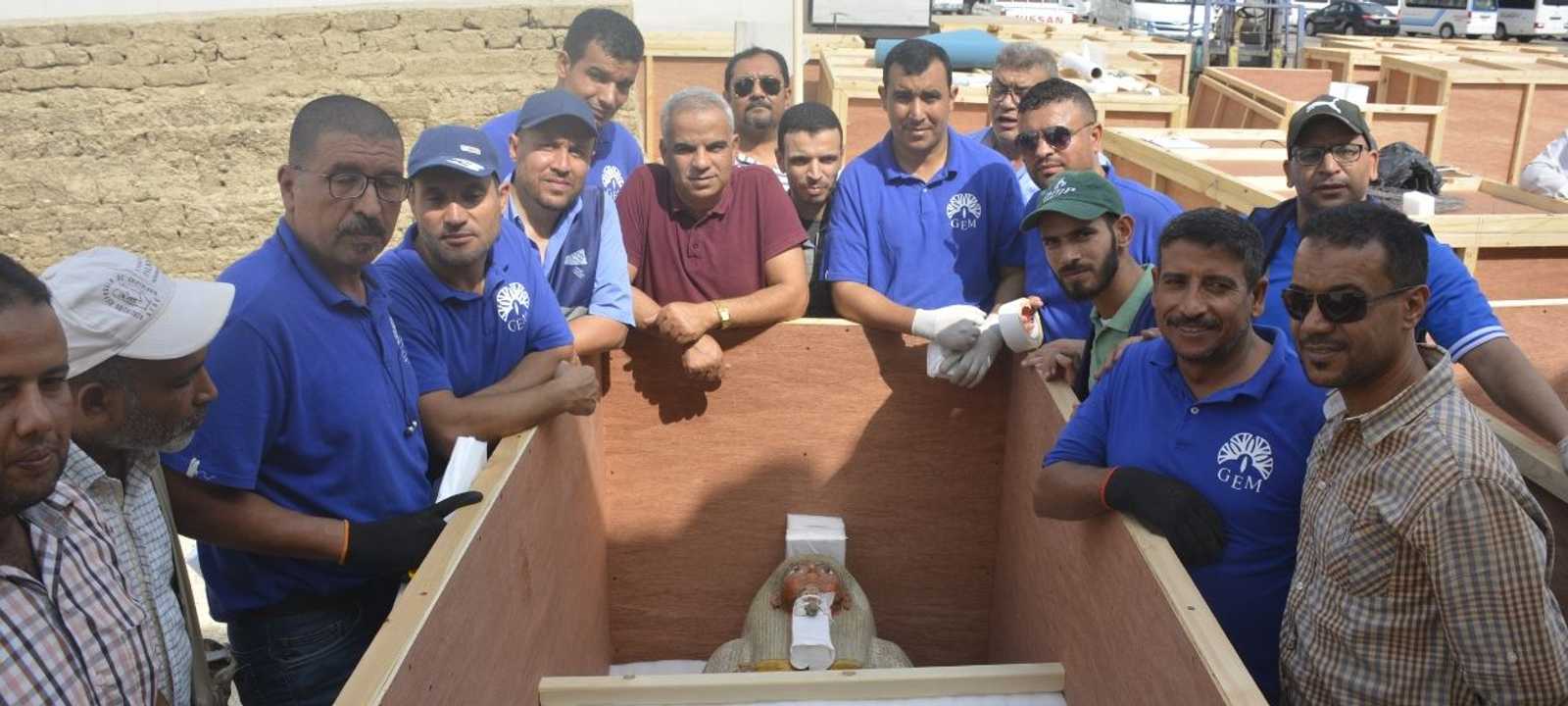 مصر عثرت على المومياوات في أكتوبر الماضي.