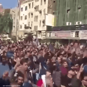 جانب من تظاهرات سابقة في الأحواز