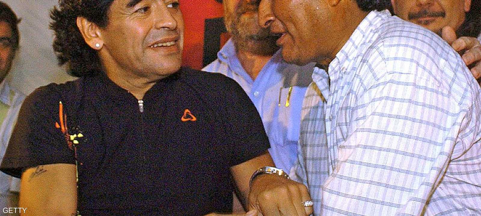 مارادونا وموراليس بلقطة أرشيفية
