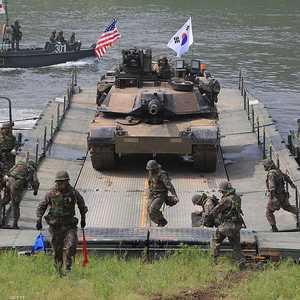 مناورات كوري جنوبية أميركية سابقة