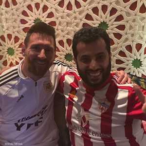 تركي آل الشيخ مع ليونيل ميسي