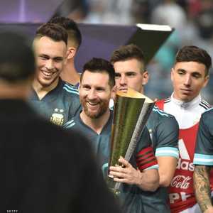 نجم برشلونة الإسباني ومنتخب الأرجنتين ليونيل ميسي