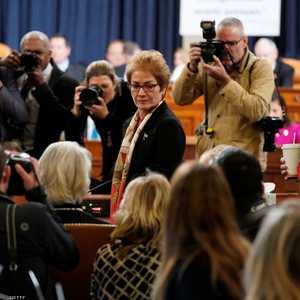 ماري إيفانوفيتش السفيرة الأميركية السابقة لدى أوكرانيا.