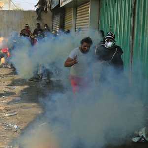 اشتباكات بين متظاهرين وقوات أمن عراقية