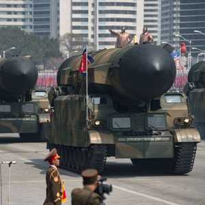 صورة أرشيفية لصواريخ في كوريا الشمالية