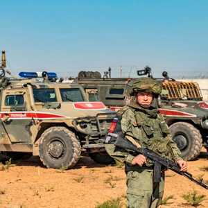 قوات من الشرطة العسكرية الروسية في شمال سوريا