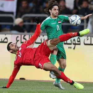 من لقاء العراق والبحرين