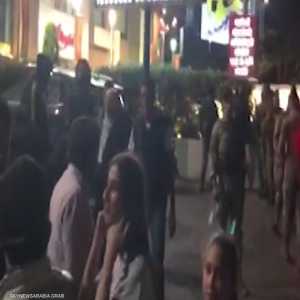 تظاهر محتجون عقب كلمة عون مطالبين بالدعوة لاستشارات نيابية