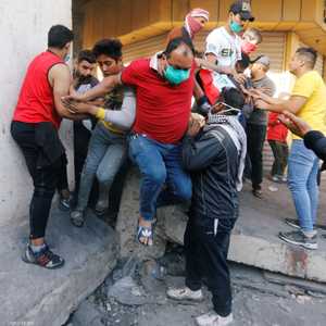 احتجاجات العراق مستمرة منذ أسابيع