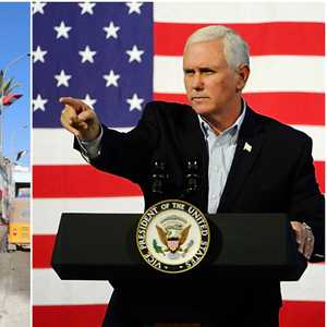 بنس توجه إلى قاعدة عسكرية في الأنبار