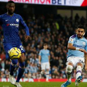 محرز قدم أداء مميزا أمام تشلسي