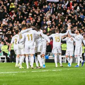 يحتل ريال مدريد المركز الثاني في الترتيب برصيد 28 نقطة