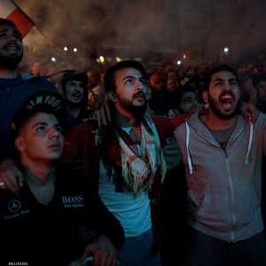 سقط عدد من الجرحى بسبب رشق الحجارة على المتظاهرين السلميين