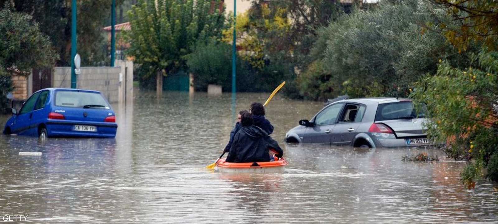 فيضانات فرنسا أسفرت عن مقتل 4 أشخاص