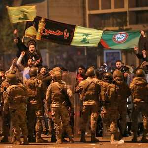 الجيش اللباني يتصدى لأنصار حزب الله وحركة أمل في بيروت