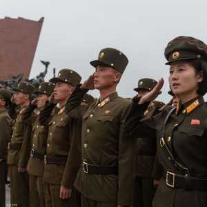 عناصر من جيش كوريا الشمالية