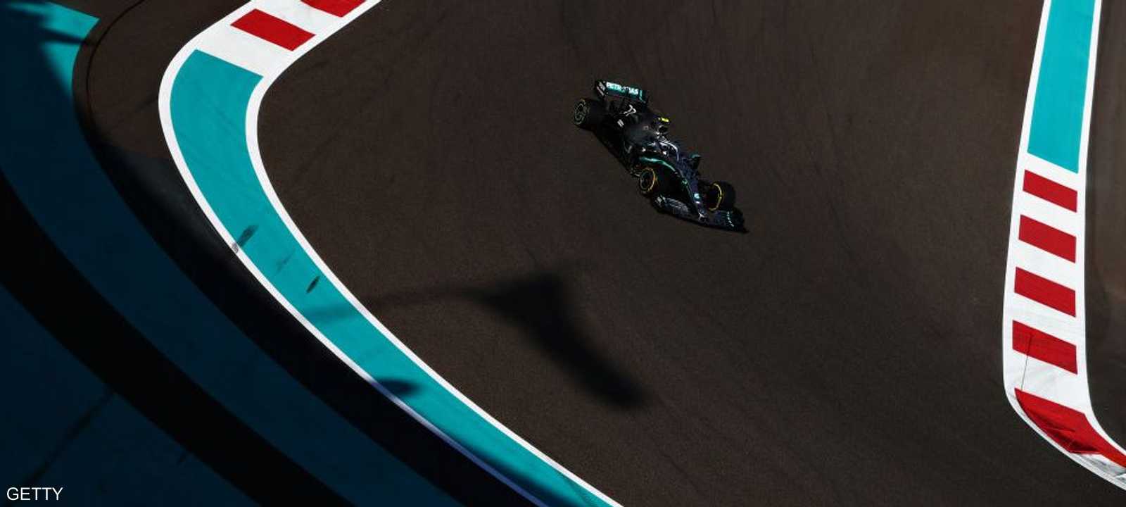 أنهى بوتاس أسرع لفة  في دقيقة واحدة و36.957 ثانية