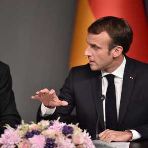 أردوغان وماكرون في لقطة سابقة جمعتهما معا.