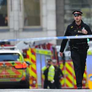 انتشار أمني كثيف في موقع الطعن بلندن