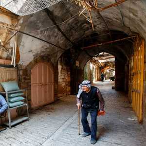 السوق القديمة في الخليل.