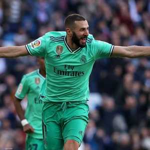 كريم بنزيمة أحرز هدف ريال مدريد الثاني