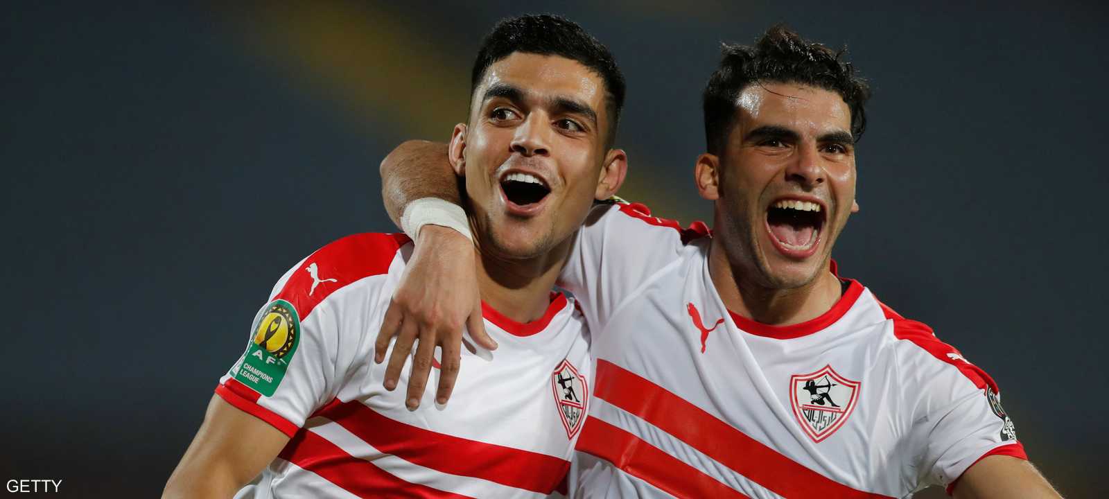 سجل ثنائية الزمالك اللاعب المغربي المتألق أشرف بن شرقي