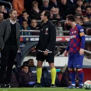 مشادة بين ميسي ومدرب مايوركا