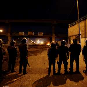 أقامت الشرطة العراقية نقاطا أمنية في مناطق مختلفة ببغداد